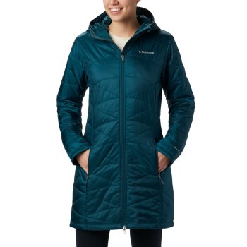 Columbia Mighty Lite Hooded, Chamarras Azules Para Mujer | 023485-OXG